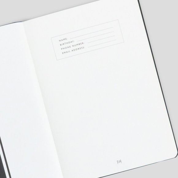 BLUE CAT A5 SOFT TOUCH COVER BANDED 5PCS(DOT GRID) - Picture 4 of 6